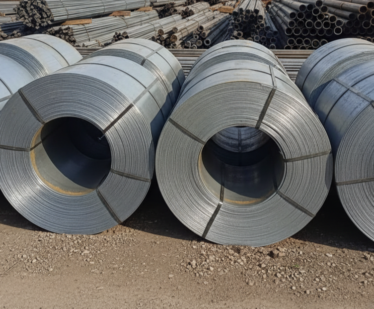 Construction materials like steel coils and sheets